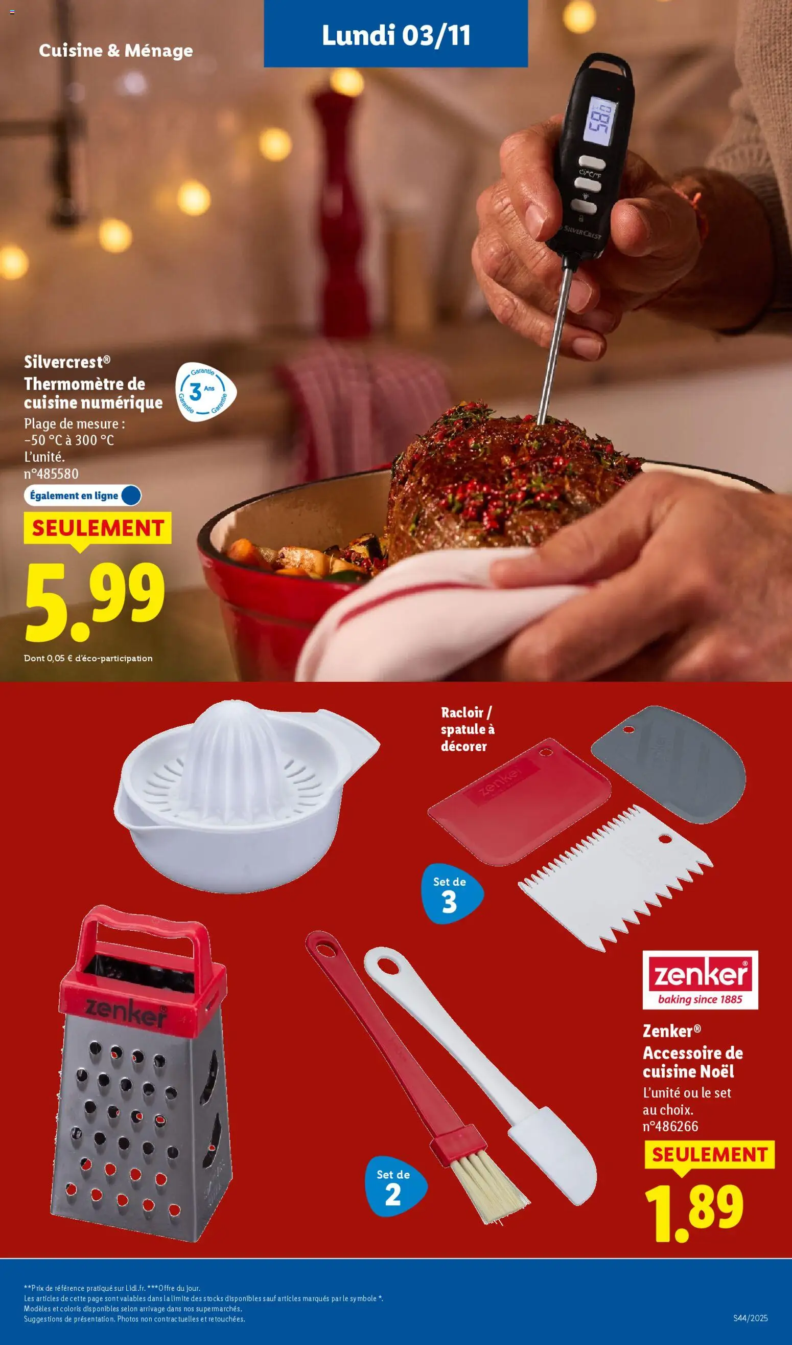 {H1} | Page: 70 | Produits: Thermomètre, Spatule
