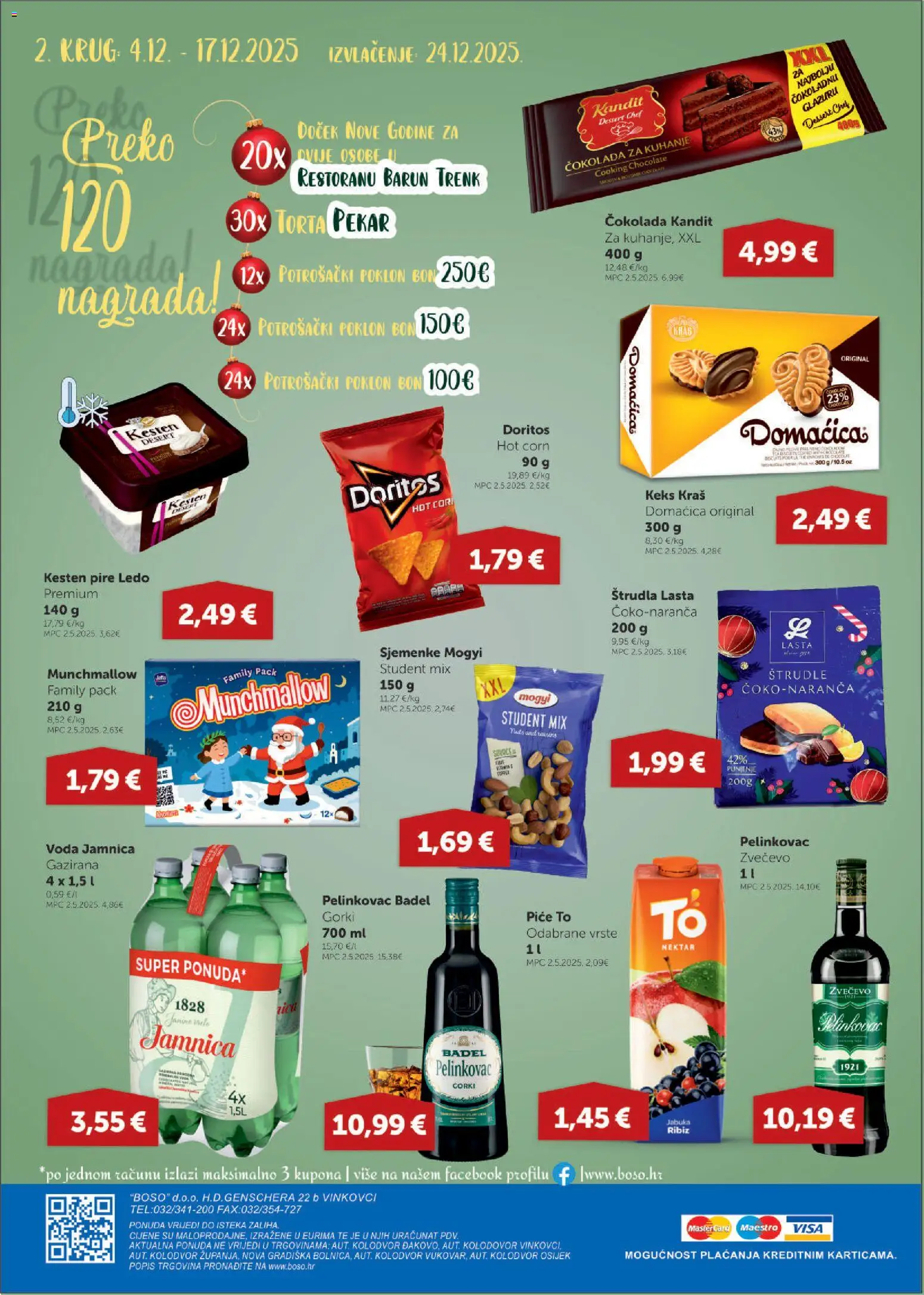 Boso katalog | vrijedi od 04.12.2025 | Stranica: 20 | Proizvodi: Ledo, Jamnica, Voda, Torta