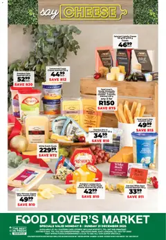Food Lover's Market specials catalogue – valid from 08.12.2025 | Page: 16 | Products: Cheese, Cream, Peach