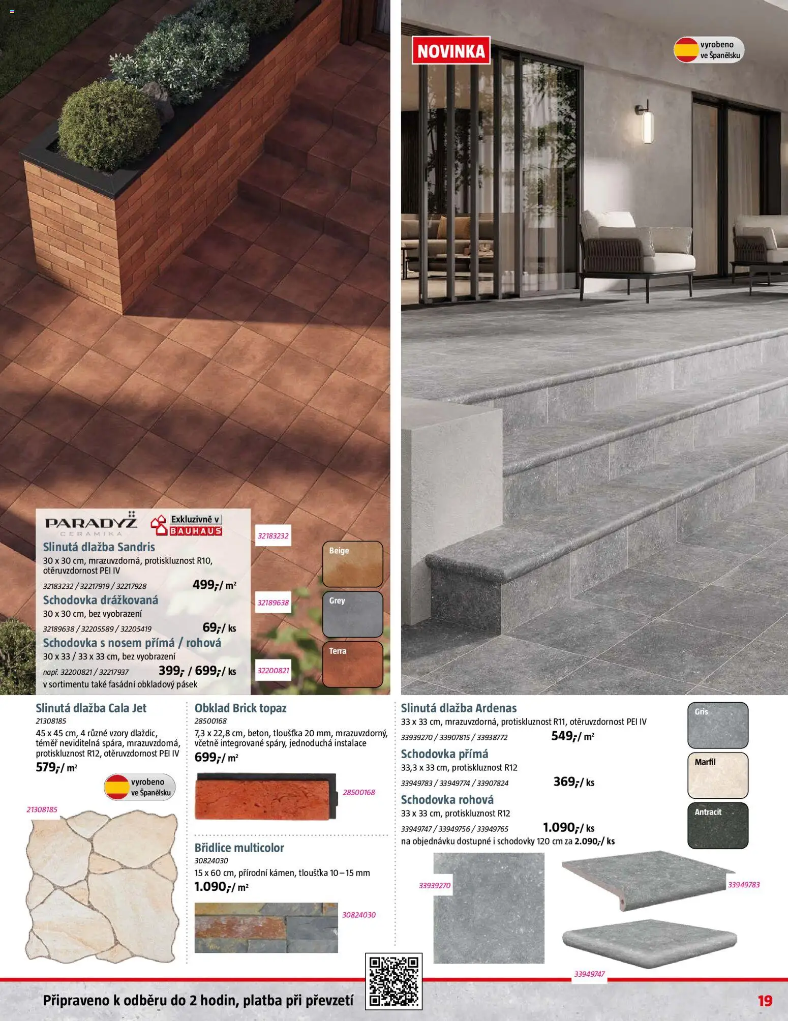 Bauhaus leták od 06.03.2026 | Strana: 19 | Produkty: Dlažba