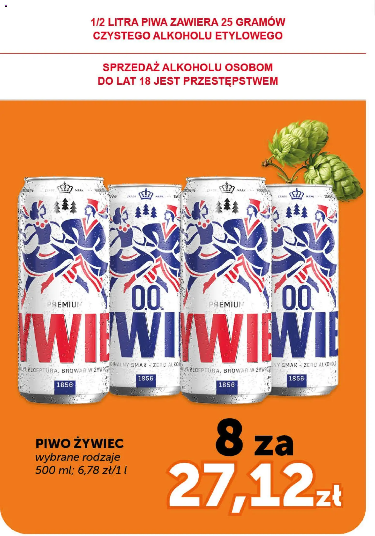 Groszek gazetka - Minimarket od 09.04.2026 | Strona: 3 | Produkty: Milka, Piwo