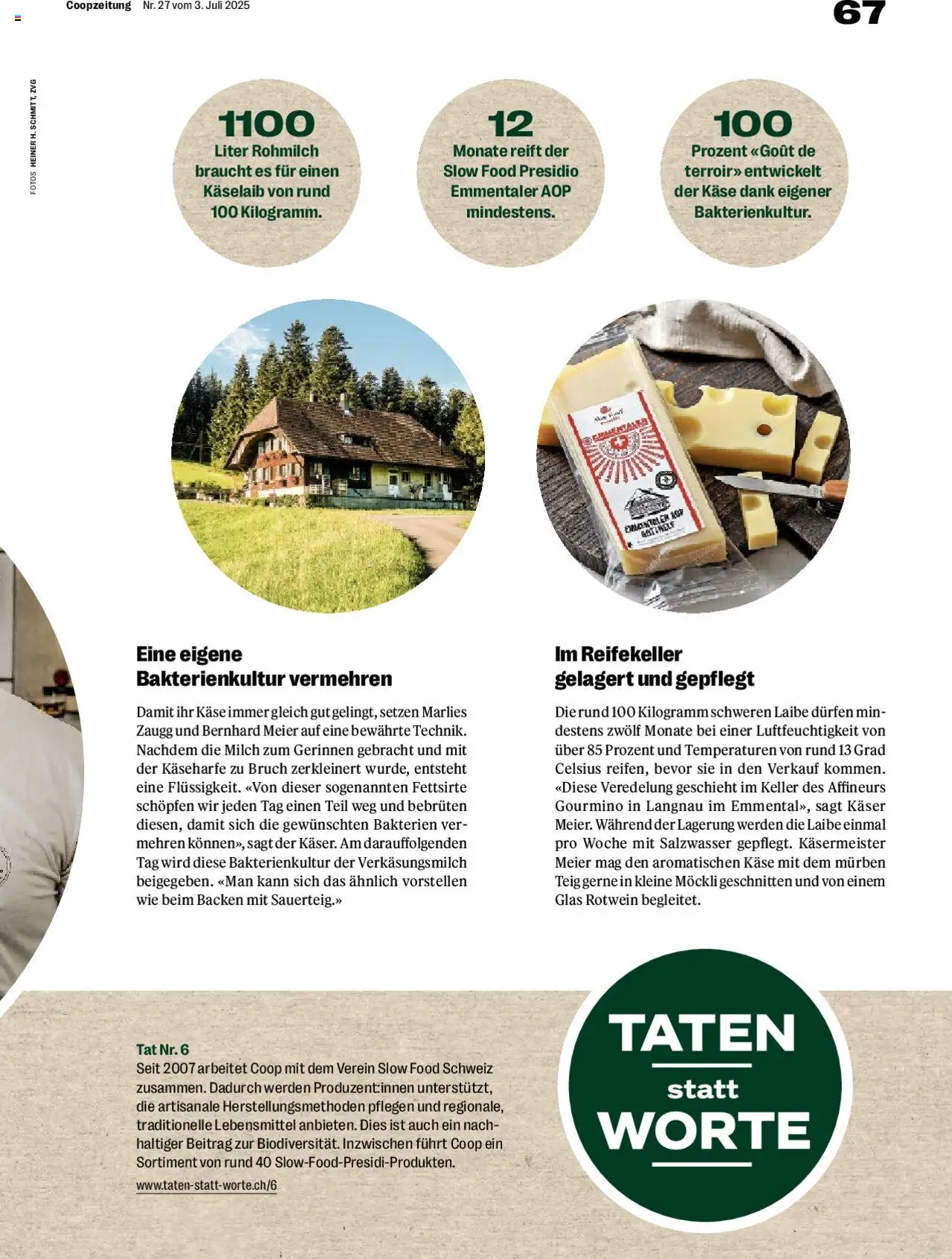 Coop Magazin ab 03.07.2025 | Seite: 67 | Produkte: Rotwein, Milch, Käse