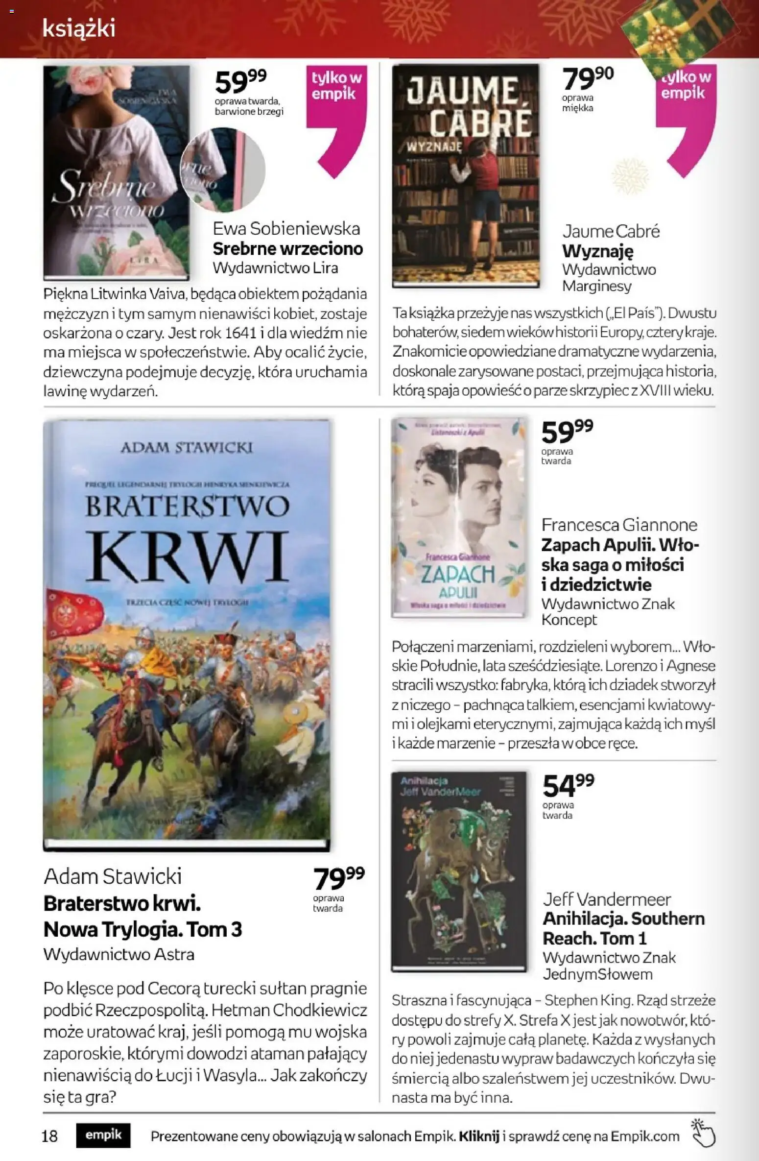 Empik Black Friday od 26.11.2025 | Strona: 18 | Produkty: Gra, Książki, Zapach