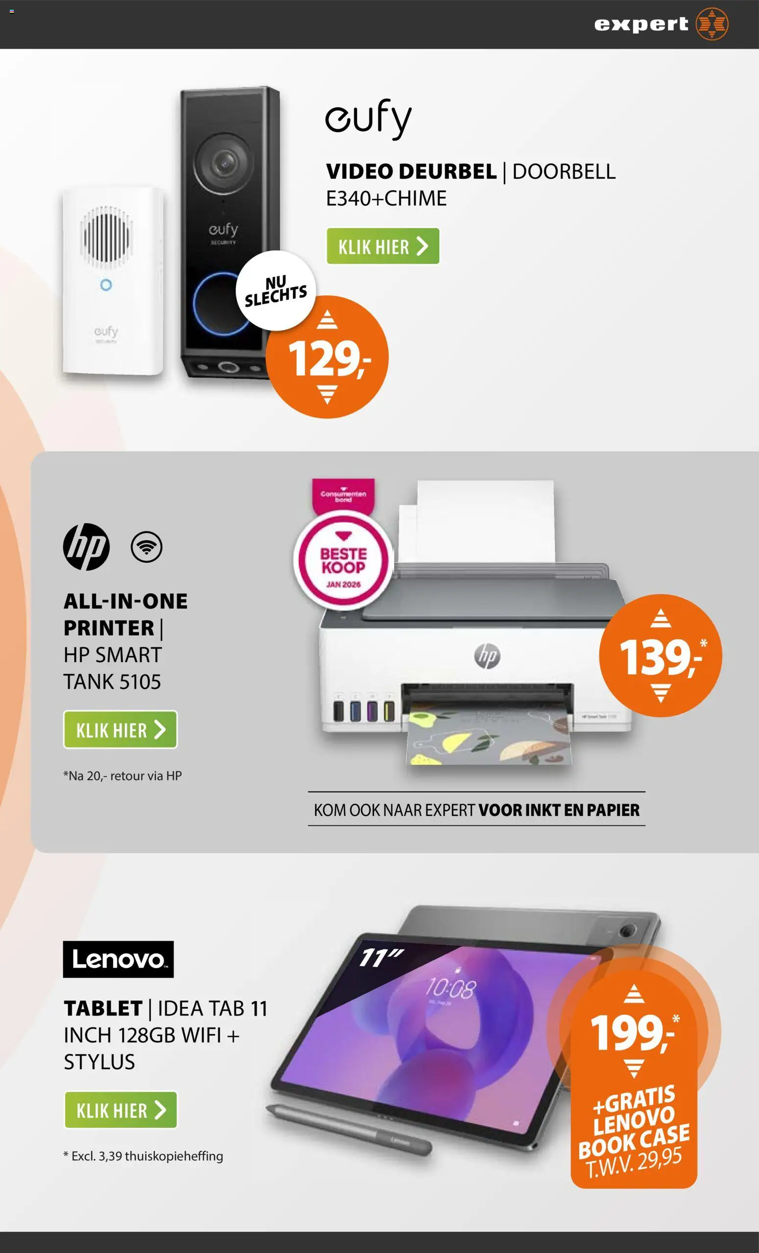 {H1} | Pagina: 11 | Producten: Kom, Tablet, Video, Papier