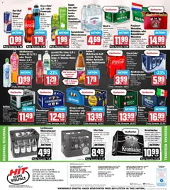 HIT - Sachsen ab 27.10.2025 gültig | Seite: 19 | Produkte: Weißbier, Apfelsaft, Uhr, Gerolsteiner