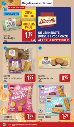 Aldi folder week 15 - Voorbeeld van een folder van Aldi, geldig van 07.04.2026 | Pagina: 30 | Producten: Koffie, Koekjes, Tarwe, Haver