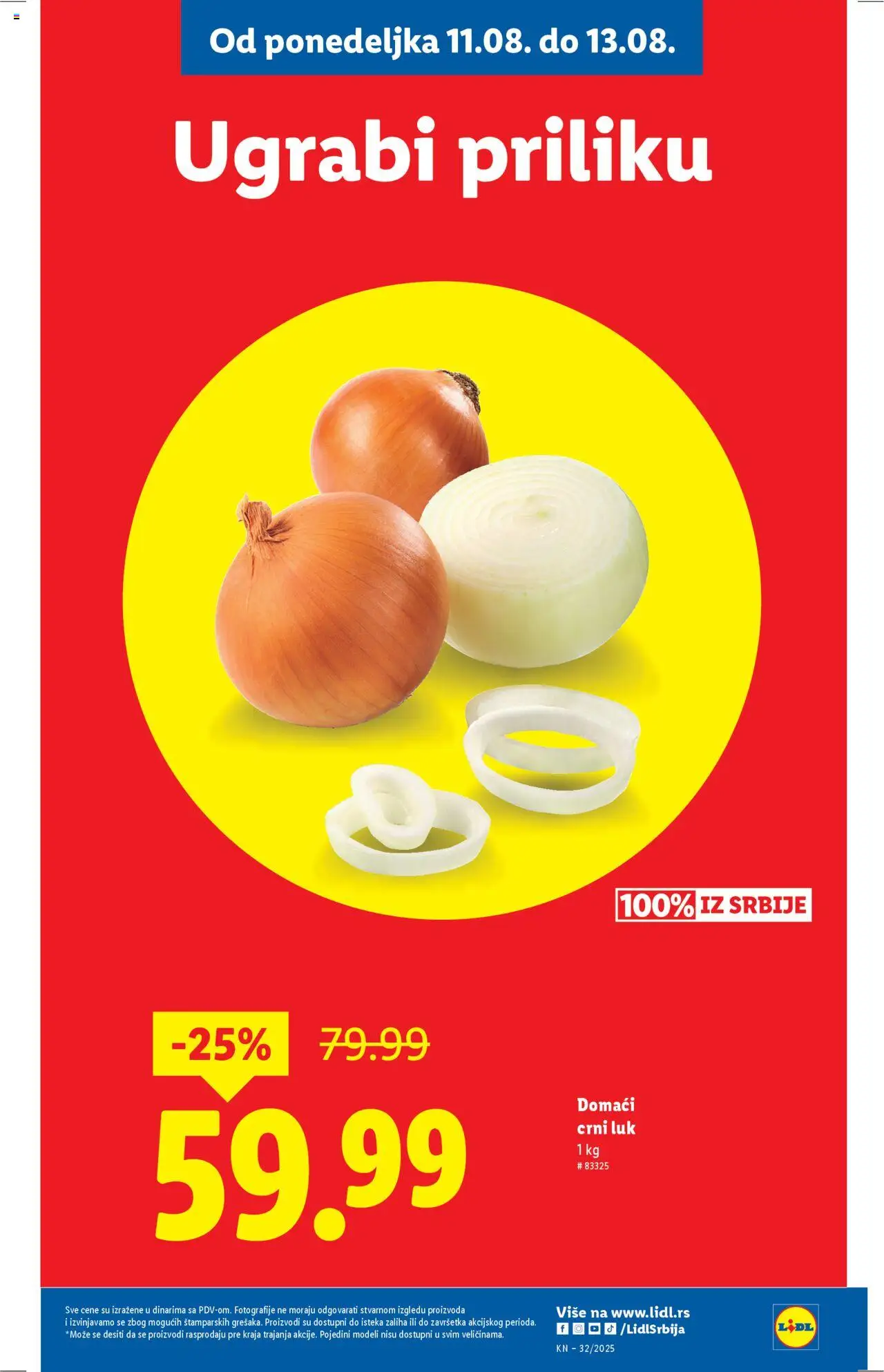 Lidl katalog - važi od 07.08.2025 | Strana: 47 | Proizvode: Crni luk