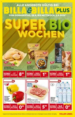 Vorschau von dem Prospekt - Billa Flugblatt - Salzburg gültig ab 28.08.2025