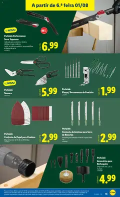 Lidl Novidades │ válido de 28.07.2025 | Página: 15 | Produtos: Ferramentas
