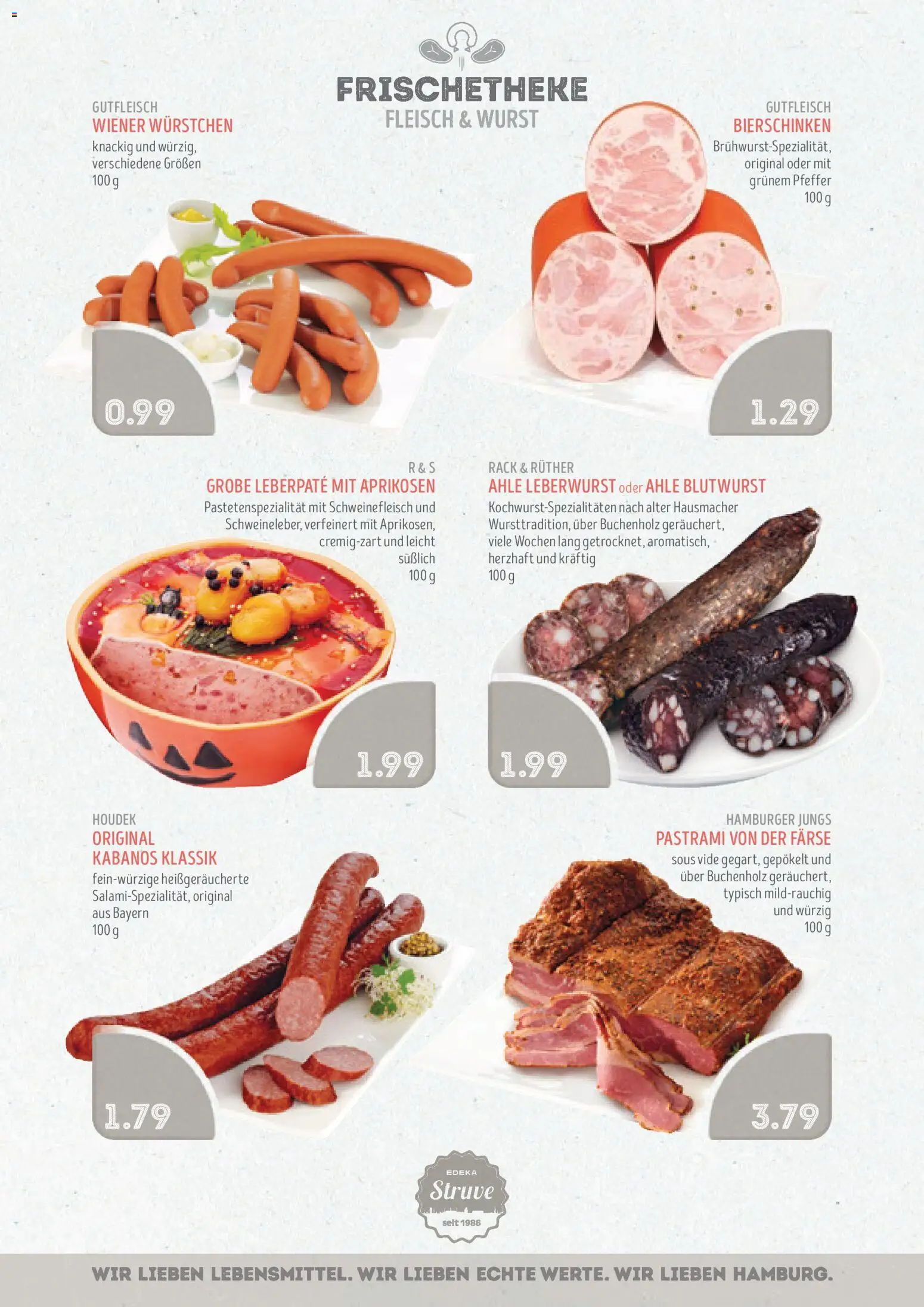 Edeka Struve Prospekt 	 – gültig ab 27.10.2025 | Seite: 5 | Produkte: Wiener wurstchen, Pfeffer, Wurst, Fleisch