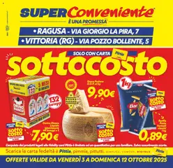 Anteprima del volantino SuperConveniente Ragusa/Vittoria catalogo valido a partire dal 03.10.2025