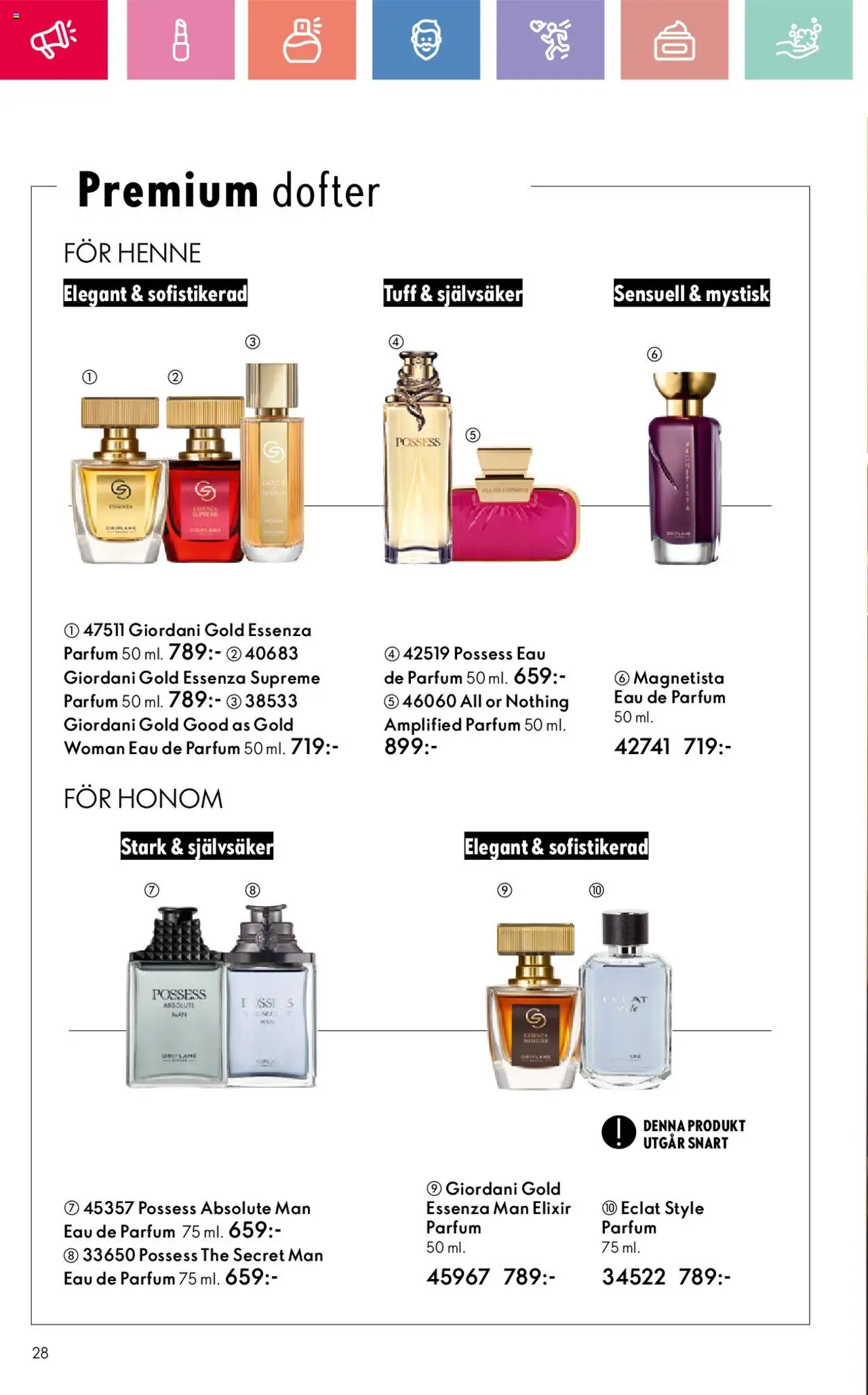 Oriflame reklamblad aktuell från 24.08.2025 | Sida: 28
