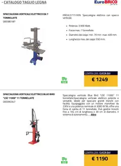 Anteprima del volantino Eurobrico Taglio Legna catalogo valido a partire dal 23.07.2025 | Pagina: 9