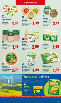 Volantino Lidl del 28.07.2025 | Pagina: 29 | Prodotti: Lenticchie, Salsa, Spinaci, Stracchino