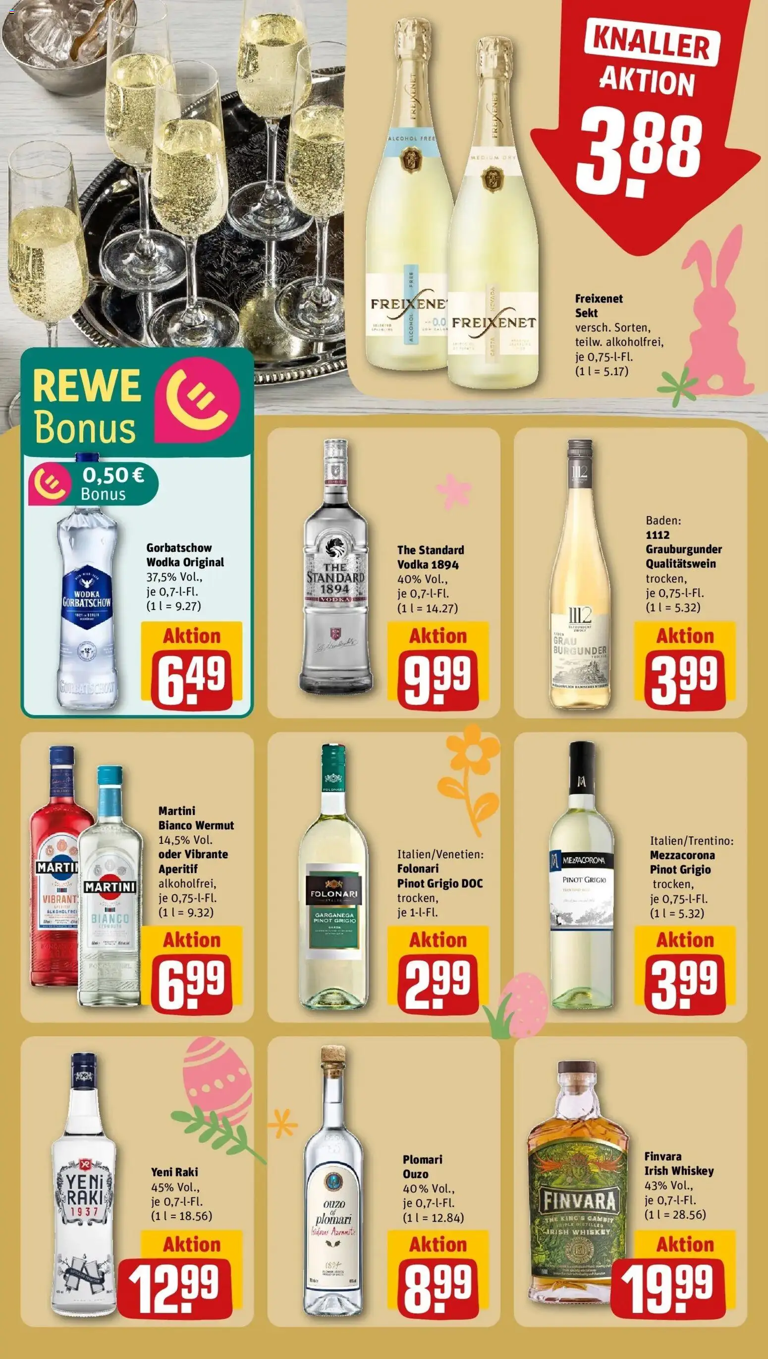 Rewe Prospekt Wadersloh	 – gültig ab 15.03.2026 | Seite: 21 | Produkte: Martini, Freixenet, Sekt, Whiskey