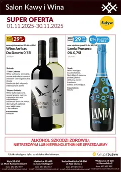 Pogląd oferty "Sużyw Gazetka - Salon kawy i wina" - ważna od 01.11.2025 | Strona: 2
