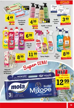 Pogląd oferty "Gram Market gazetka" - ważna od 18.03.2026 | Strona: 15 | Produkty: Meglio, Rolki, Mydło