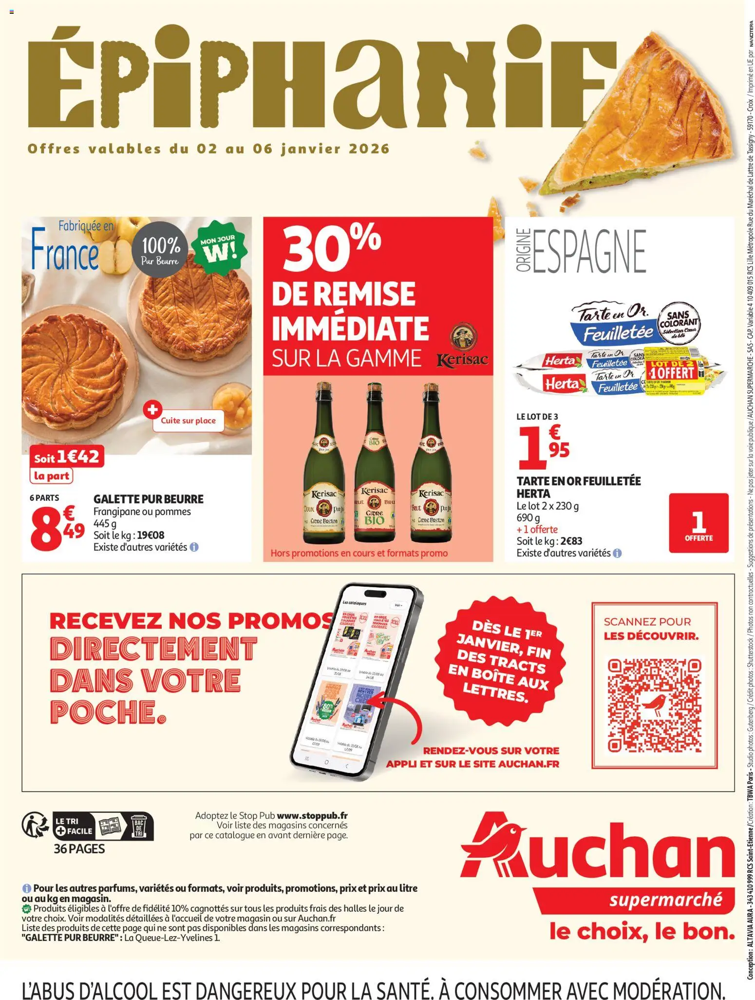 {H1} | Page: 36 | Produits: Cidre, Beurre, Pommes