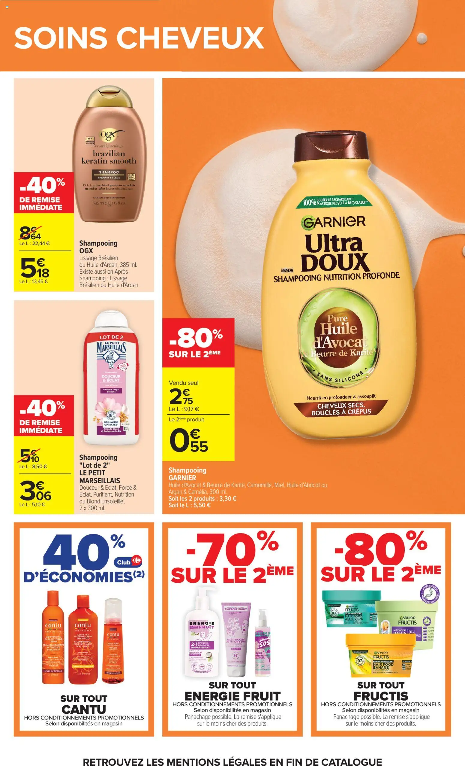 {H1} | Page: 9 | Produits: Lissage brésilien, Mousse, Beurre, Gelée