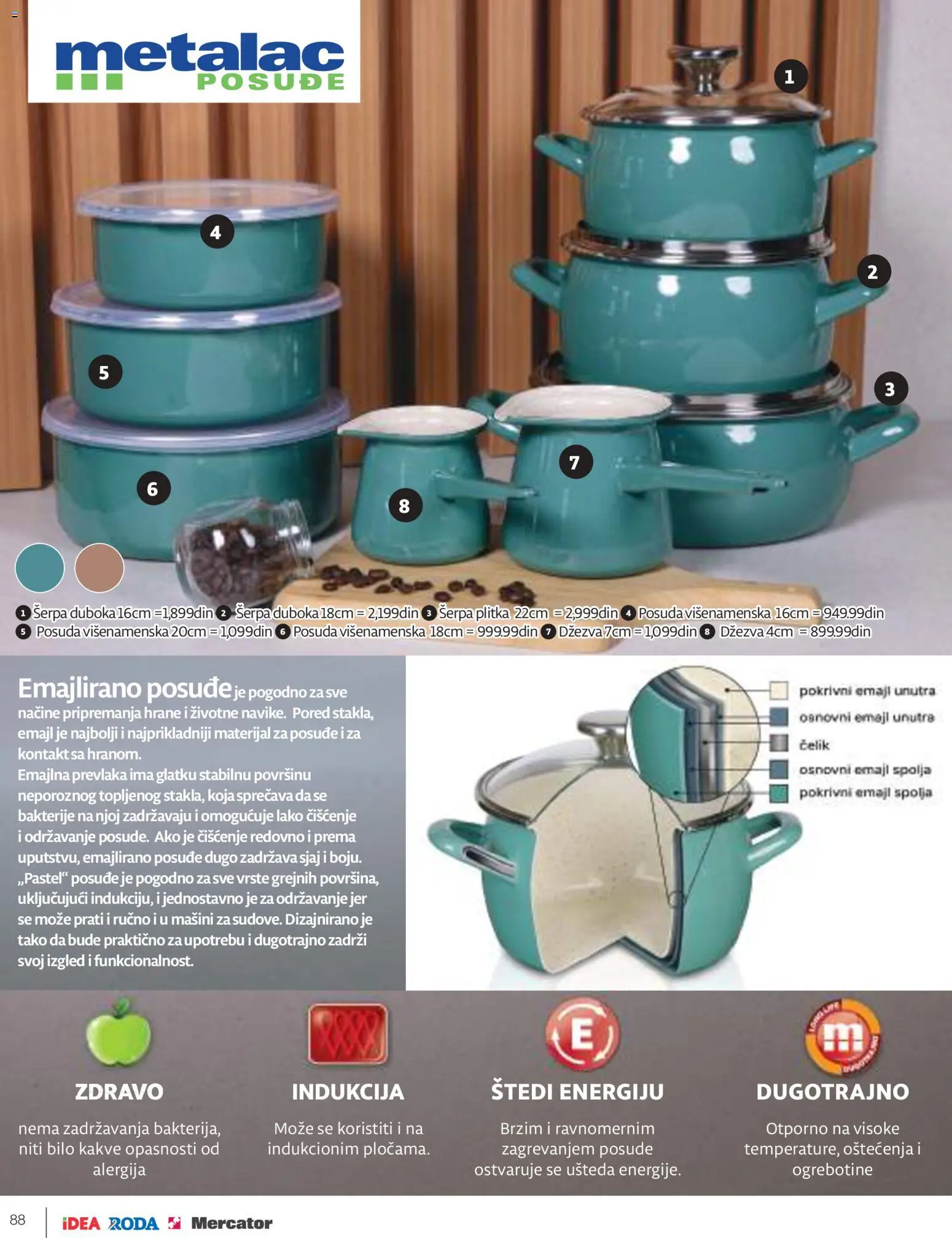 Idea katalog - važi od 09.04.2026 | Strana: 88 | Proizvode: Džezva