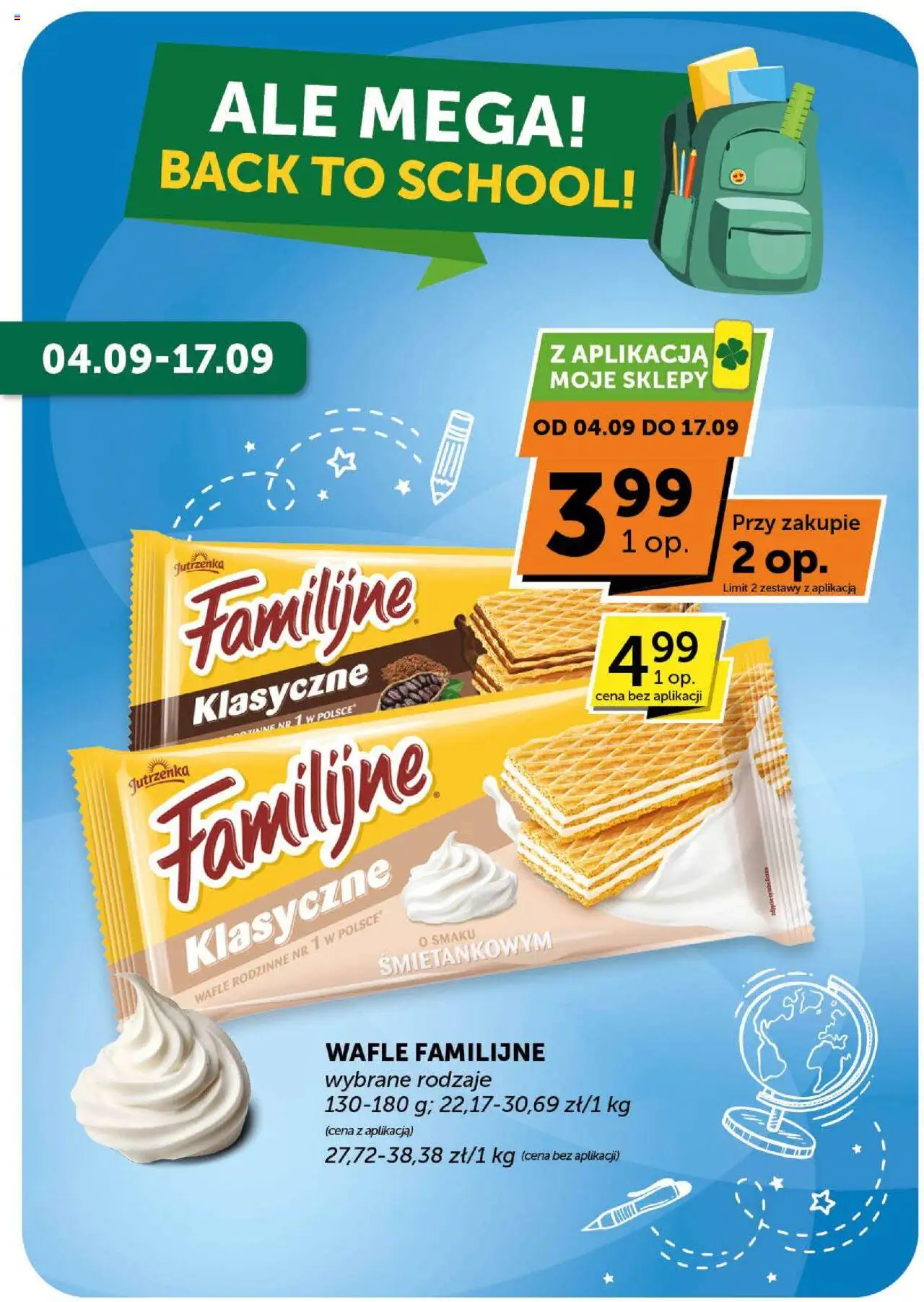 Groszek Gazetka - Minimarket od 04.09.2025 | Strona: 19 | Produkty: Wafle