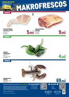 Vista previa Makro - Makrofrescos Canarias válido desde el 21.07.2025