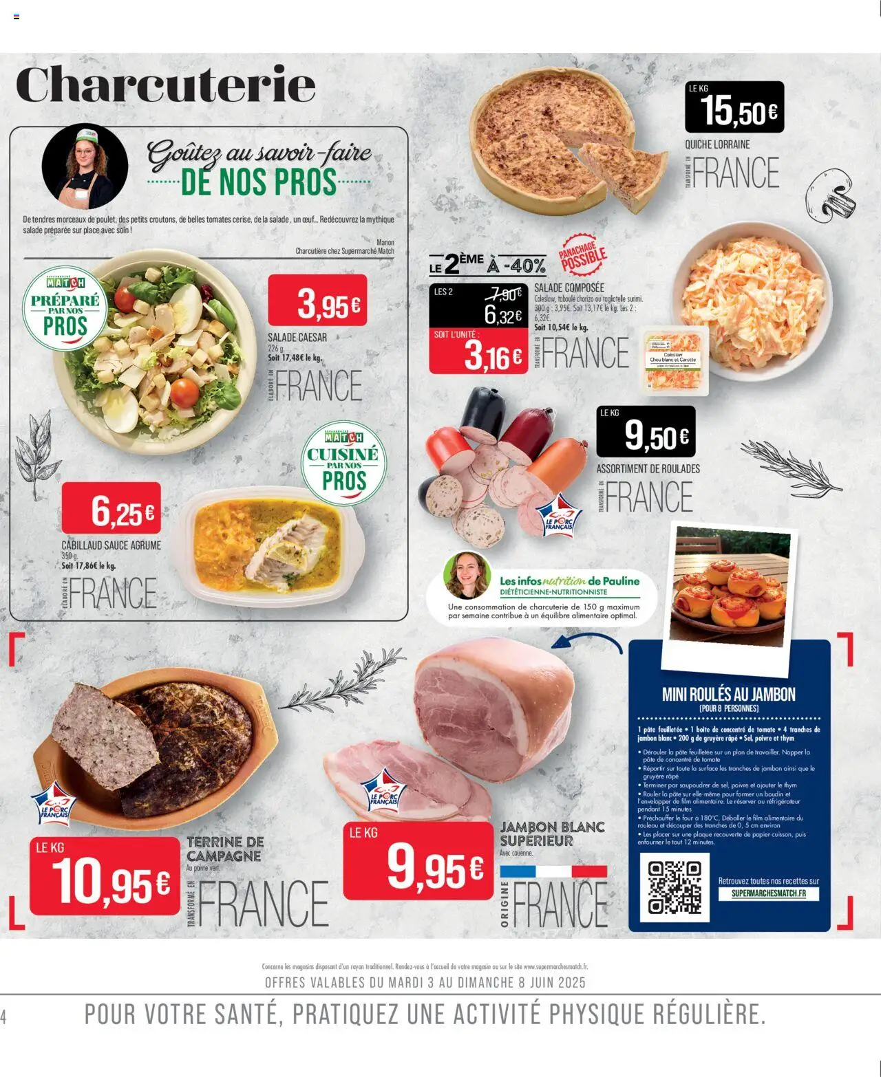  | Page: 4 | Produits: Four, Jambon blanc, Rouleau, Porc