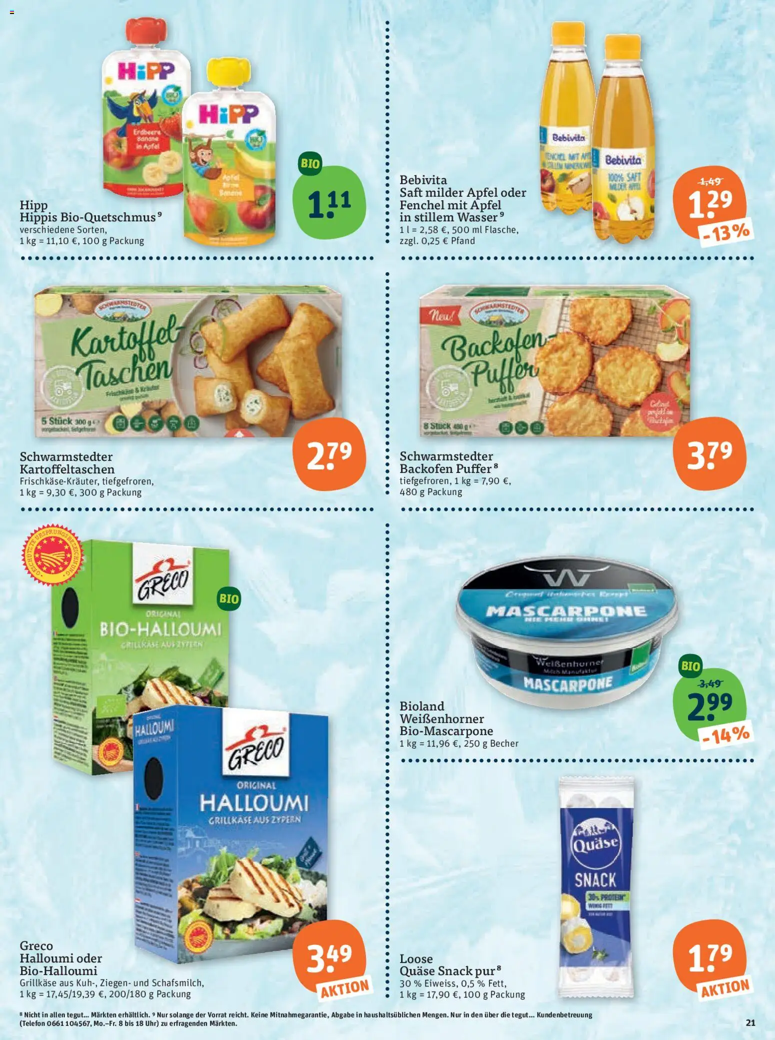 Tegut Prospekt 	 – gültig ab 02.03.2026 | Seite: 23 | Produkte: Äpfel, Backofen, Saft, Uhr