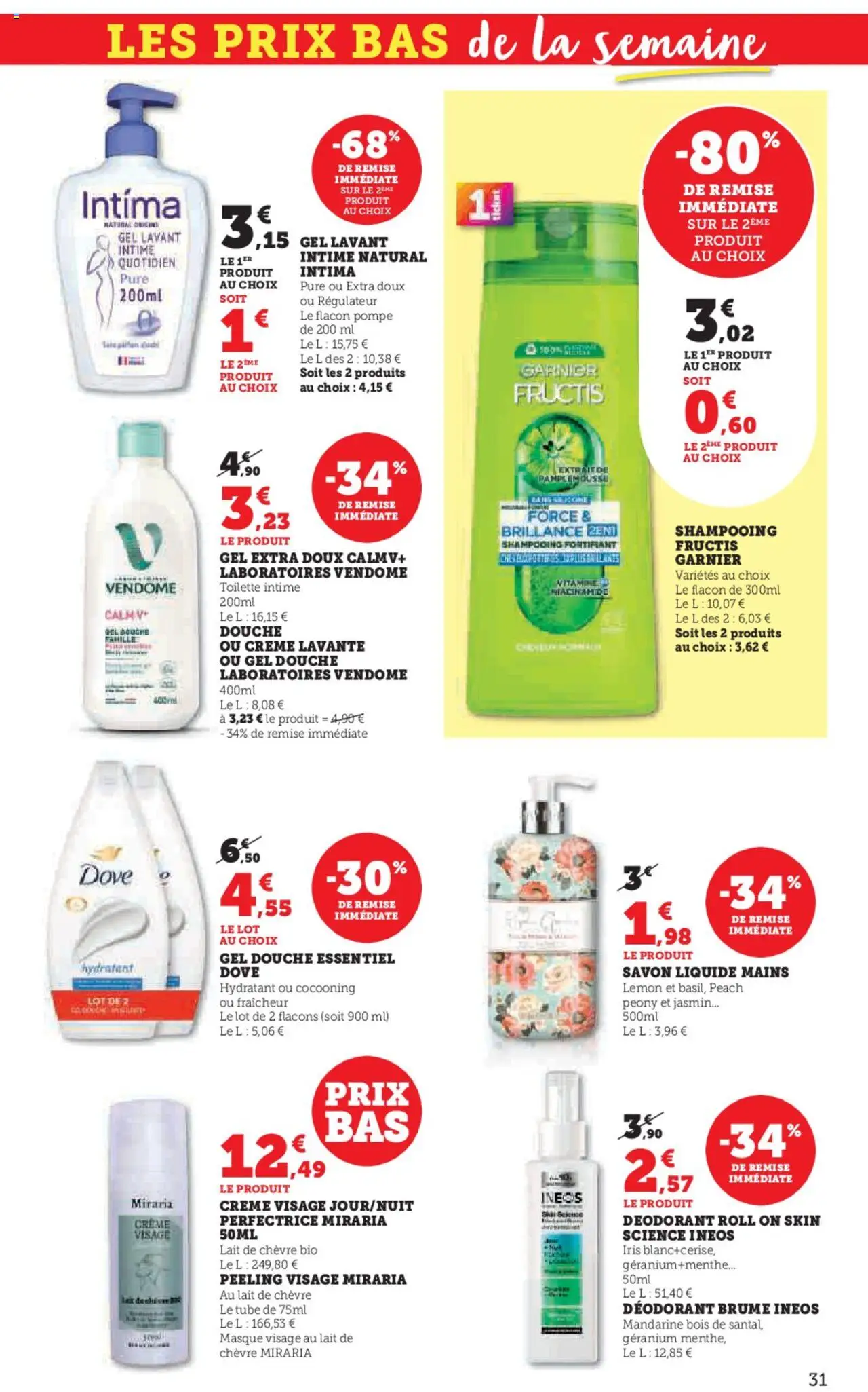  | Page: 31 | Produits: Pamplemousse, Masque, Savon, Crème