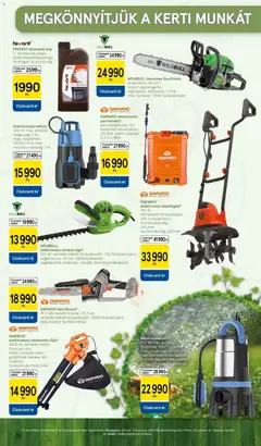 Tesco aktuális katalógus - amely érvényes a következő dátumtól: 08.04.2026 | Oldal: 5 | Termékek: Búvárszivattyú, Olaj, Szennyvízszivattyú, Láncfűrész