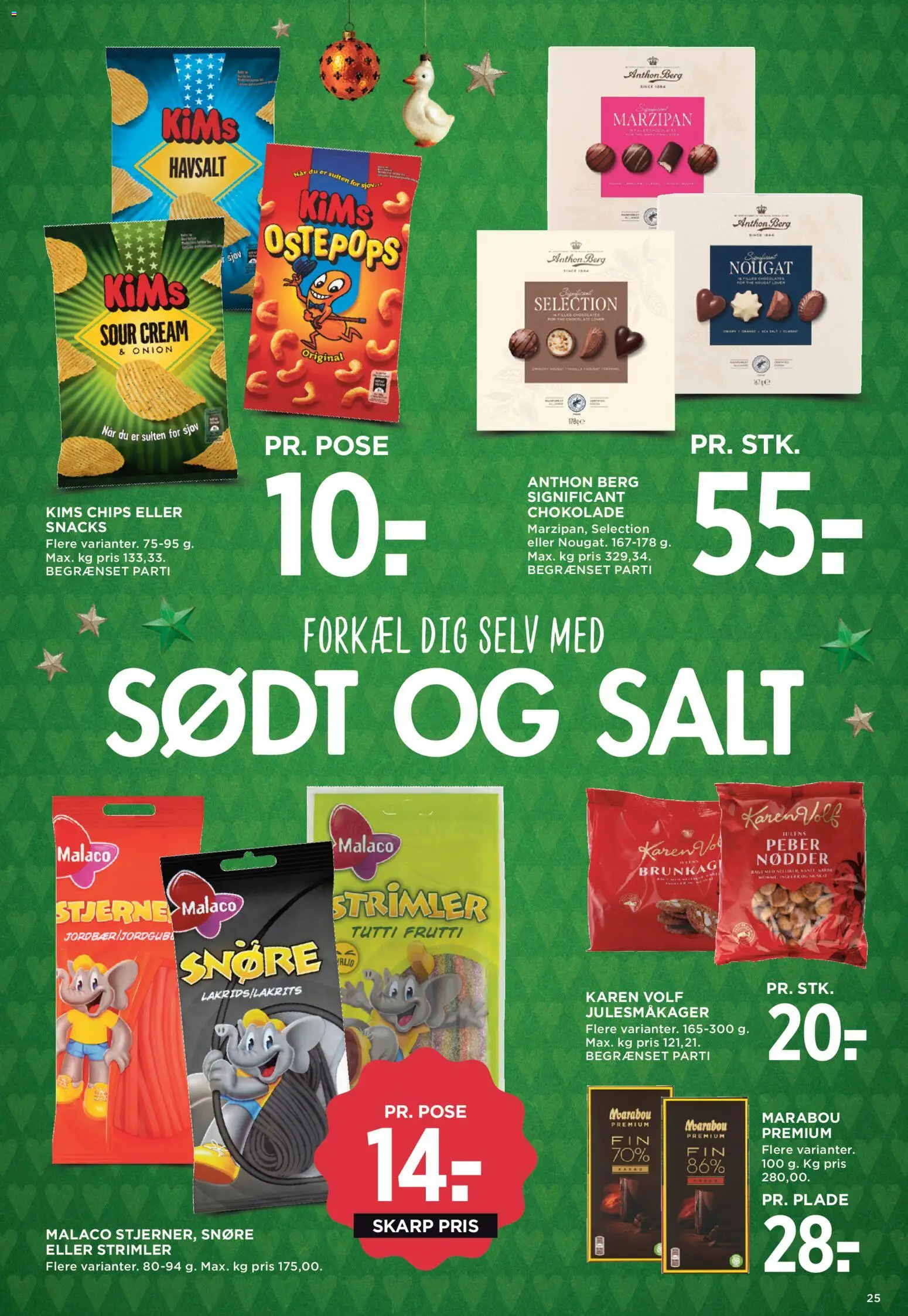 Meny tilbudsavis – gyldig fra 14.11.2025 | Side: 42 | Produkter: Chokolade, Nødder, Peber, Nougat