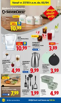 Lidl Folder week 13 - Voorbeeld van een folder van Lidl, geldig van 23.03.2026 | Pagina: 30 | Producten: Thee, Box, Cappuccino, Lunchbox
