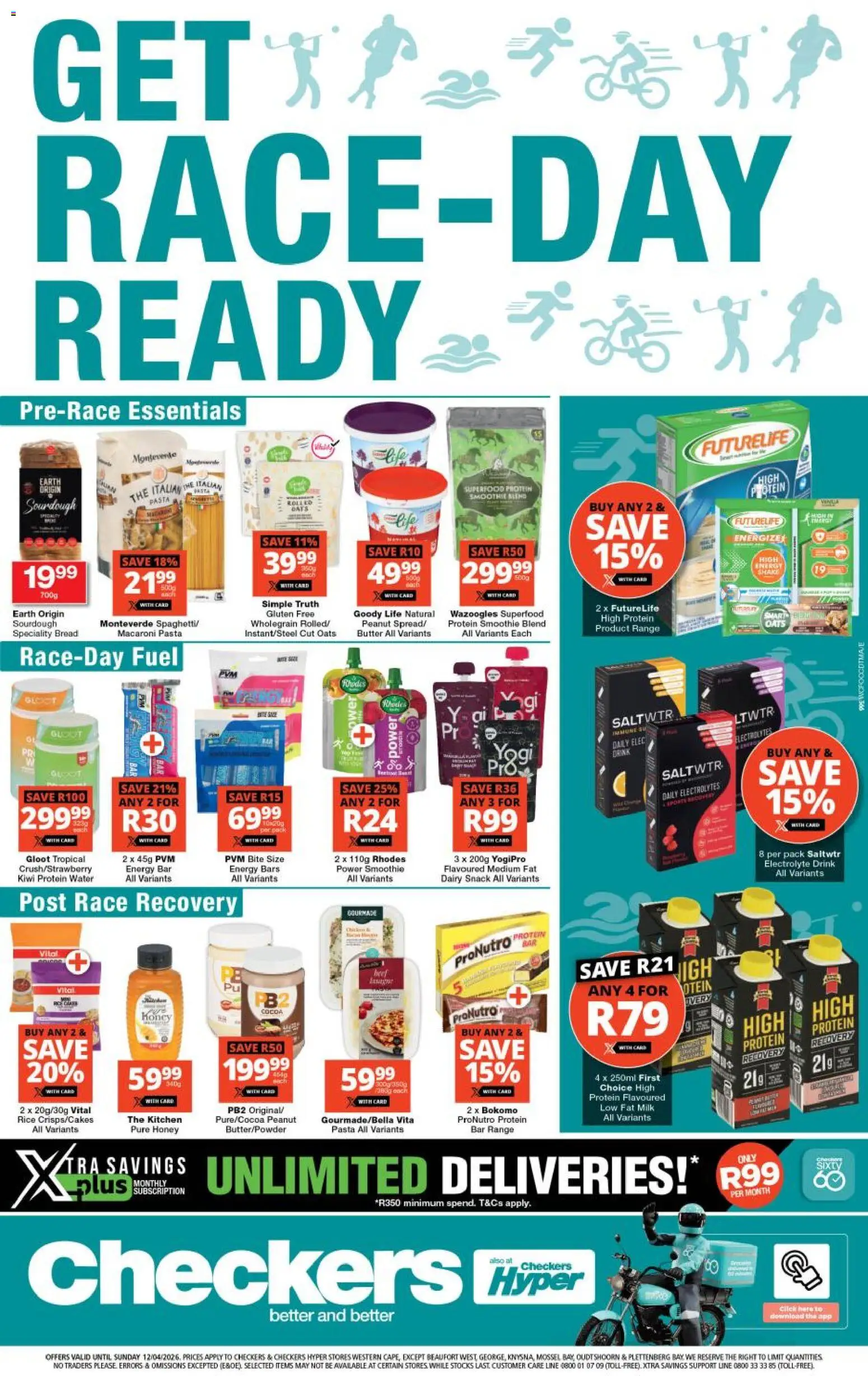 New Checkers catalogue – valid from 11.02.2026 | Page: 1 | Products: Milk, Butter, Oats, Kiwi
