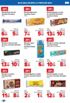 Ofertele Carrefour valabile de la 08.01.2026 | Pagină: 22 | Produse: Mici, Alune, Cremă, Cacao