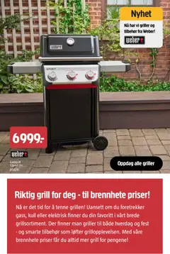 Forhåndsvisning av Jula nyhet gyldig fra 26.02.2026 | Side: 28 | Produkter: Grill