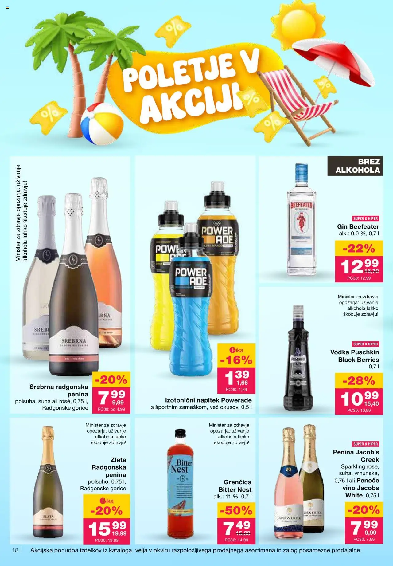 Mercator katalog │ velja od 10.07.2025 | Stran: 20 | Izdelki: Penina, Vino, Gin, Vodka