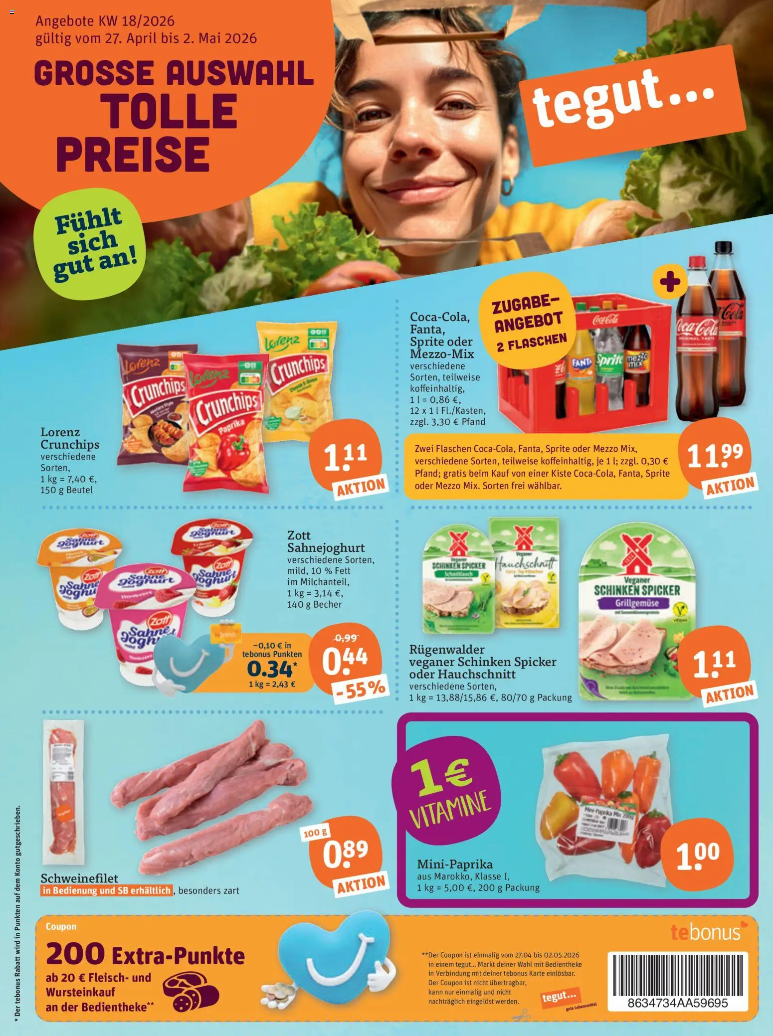 Tegut Prospekt 	 – gültig ab 27.04.2026 | Seite: 3