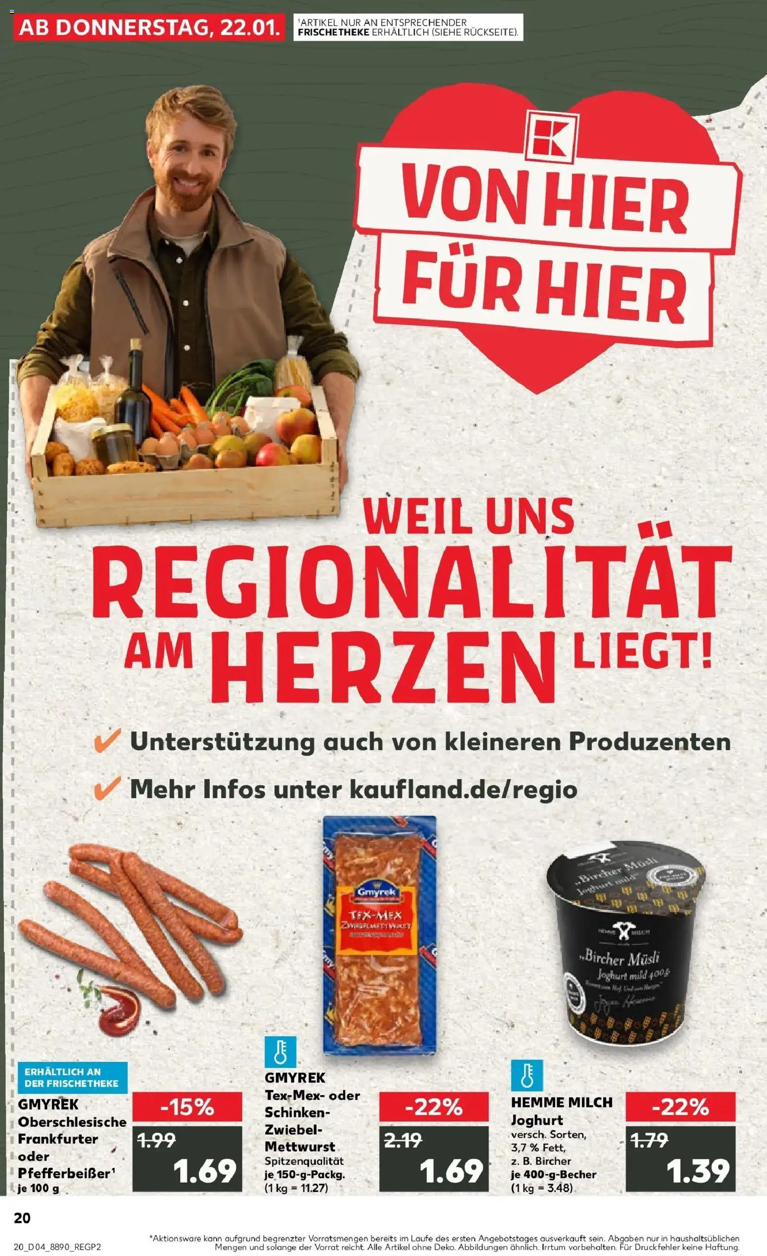 Prospekt Kaufland ab 25.01.2026 » Angebote Online zum Blättern | Seite: 20