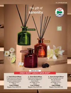 Justine specials catalogue – valid from 17.10.2025 | Page: 8 | Products: Diffuser, Lime