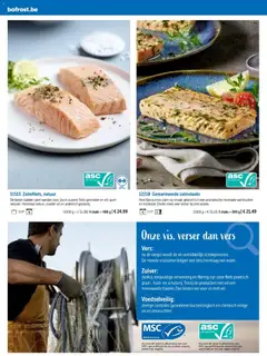 bofrost folder - Voorbeeld van een folder van bofrost, geldig van 01.03.2026 | Pagina: 58 | Producten: Zalm, Vis, De vis