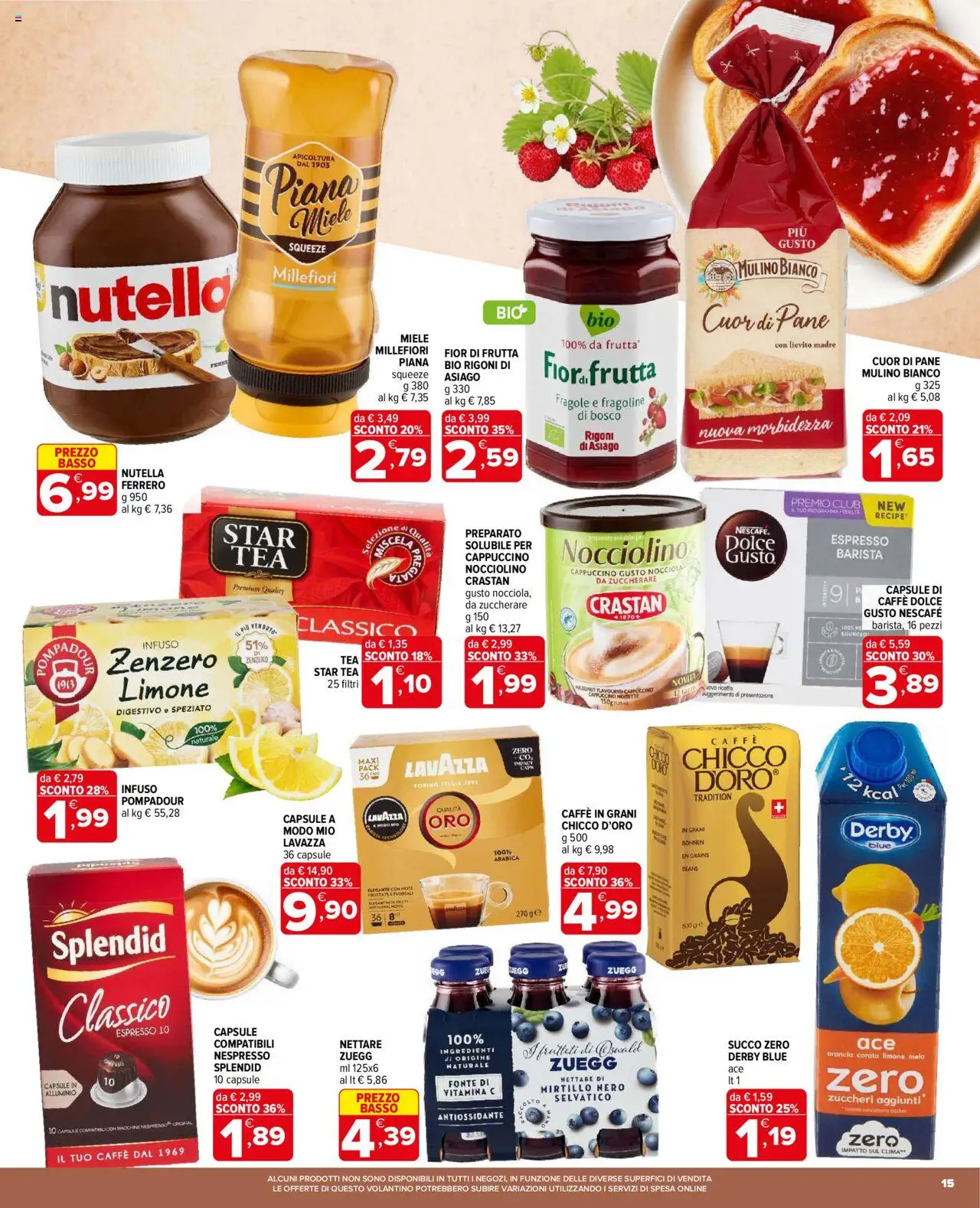 Volantino Iperal del 01.10.2025 | Pagina: 15 | Prodotti: Succo, Frutta, Limone, Alluminio