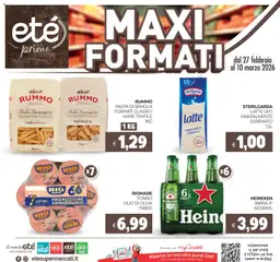Anteprima del volantino Eté Prime catalogo valido a partire dal 27.02.2026