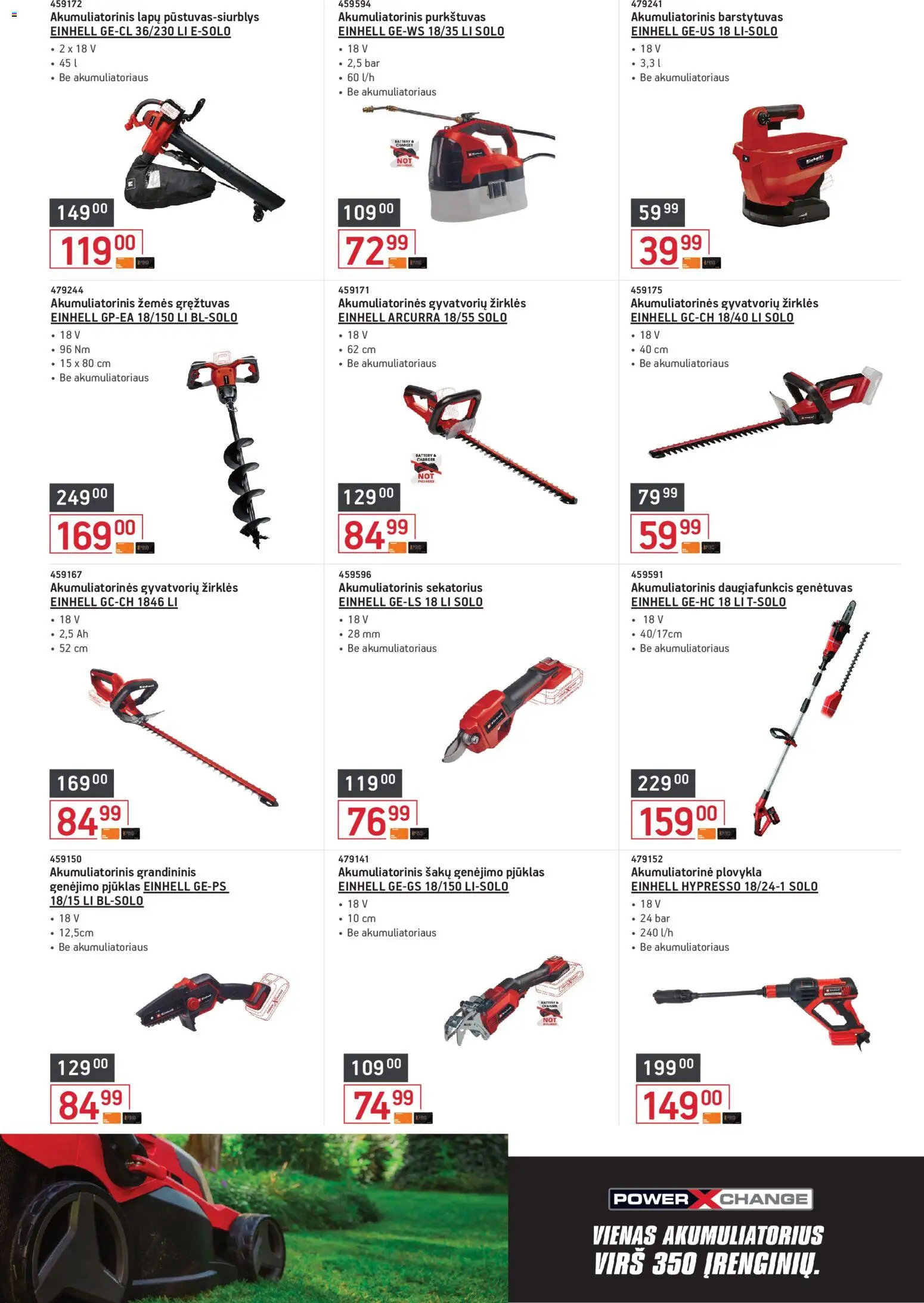 ERMITAŽAS akcijos nuo 04.05.2026 | Puslapis: 33 | Prekių: Akumuliatorius