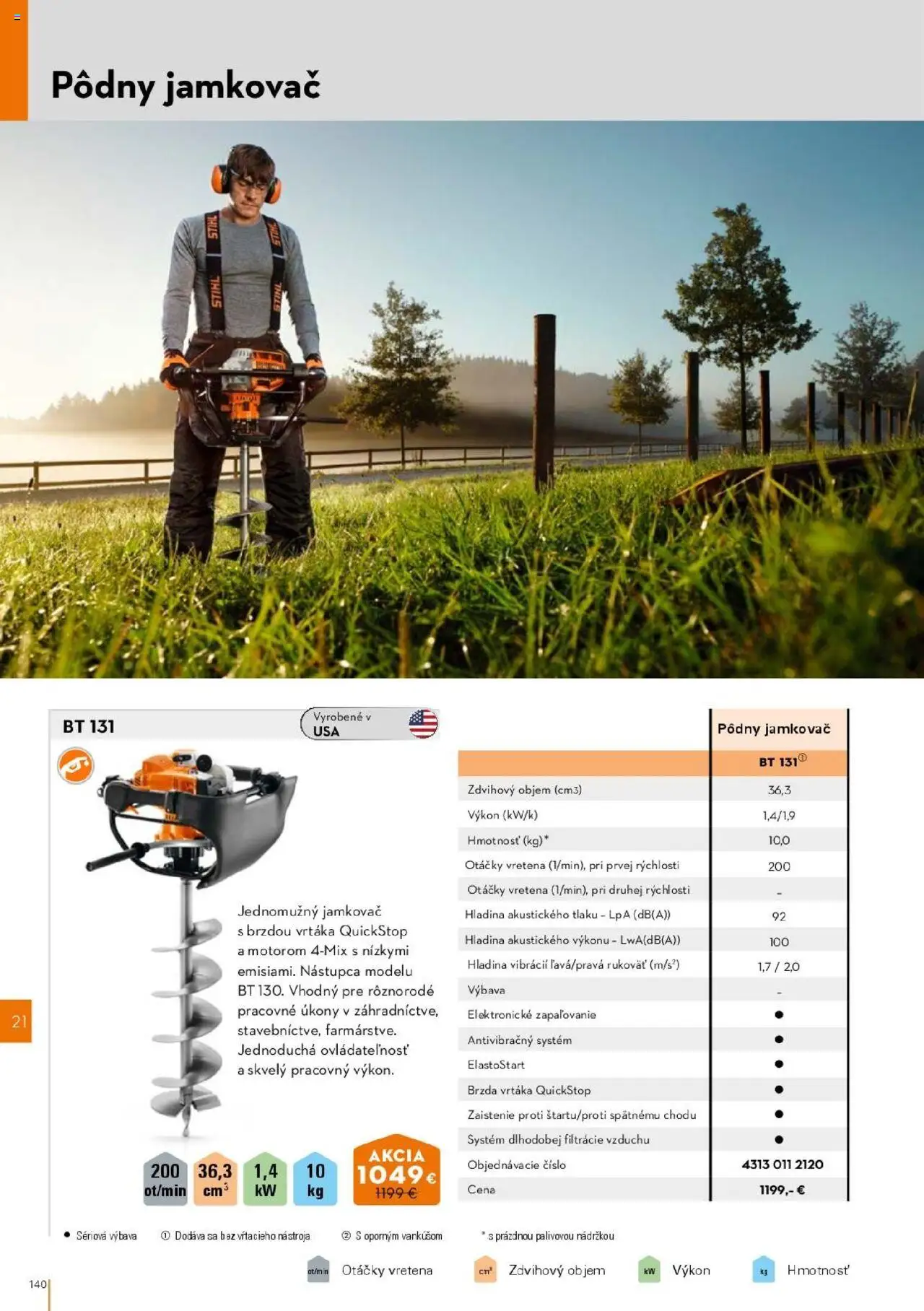 Nové STIHL akcie – leták je platný od 01.04.2025 | Strana: 140