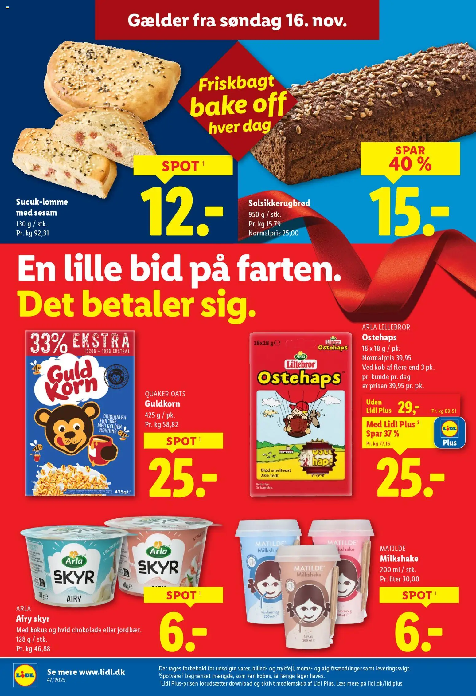 Lidl tilbudsavis – gyldig fra 16.11.2025 | Side: 5 | Produkter: Korn, Kakao, Ostehaps, Søm