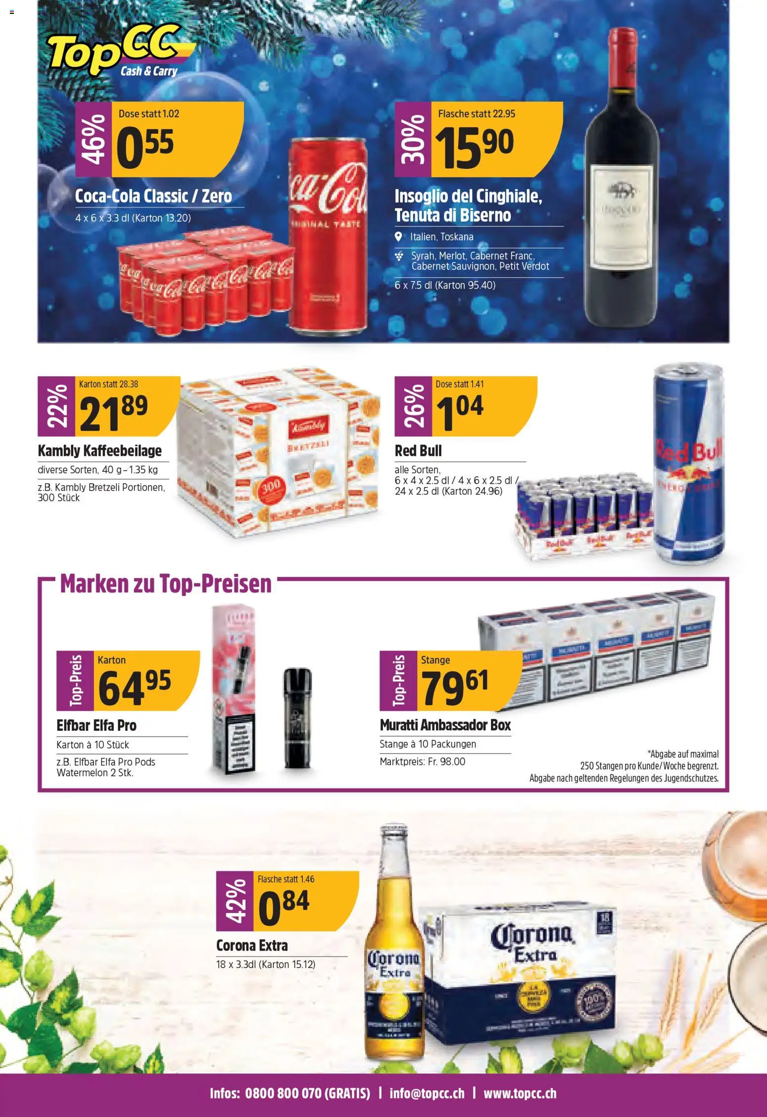 TopCC - Black Friday – gültig ab 01.12.2025 | Seite: 36 | Produkte: Red bull, Box