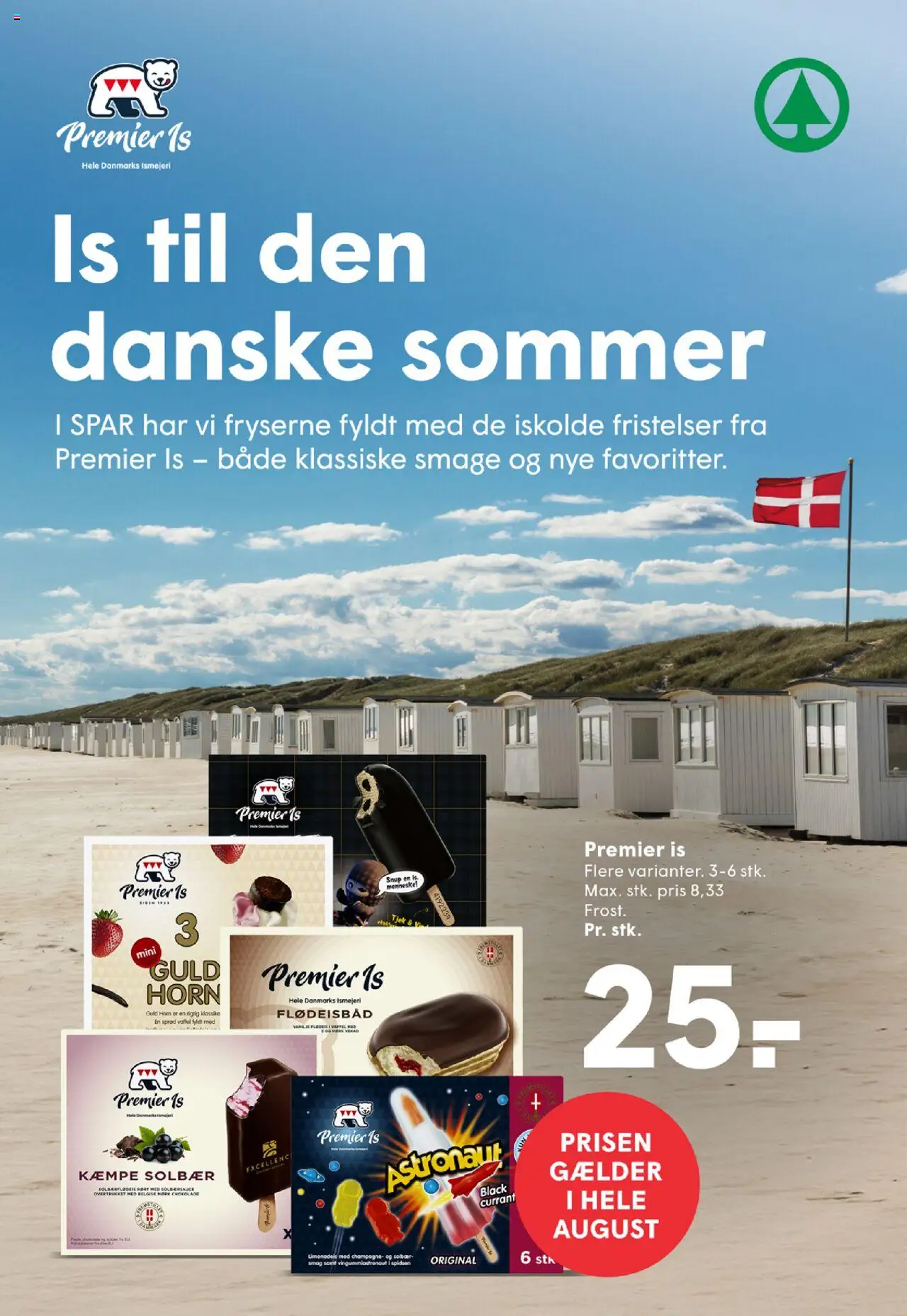 Spar Tilbudsavis gyldig fra 01.08.2025 | Side: 17 | Produkter: Chokolade, Is, Solbær