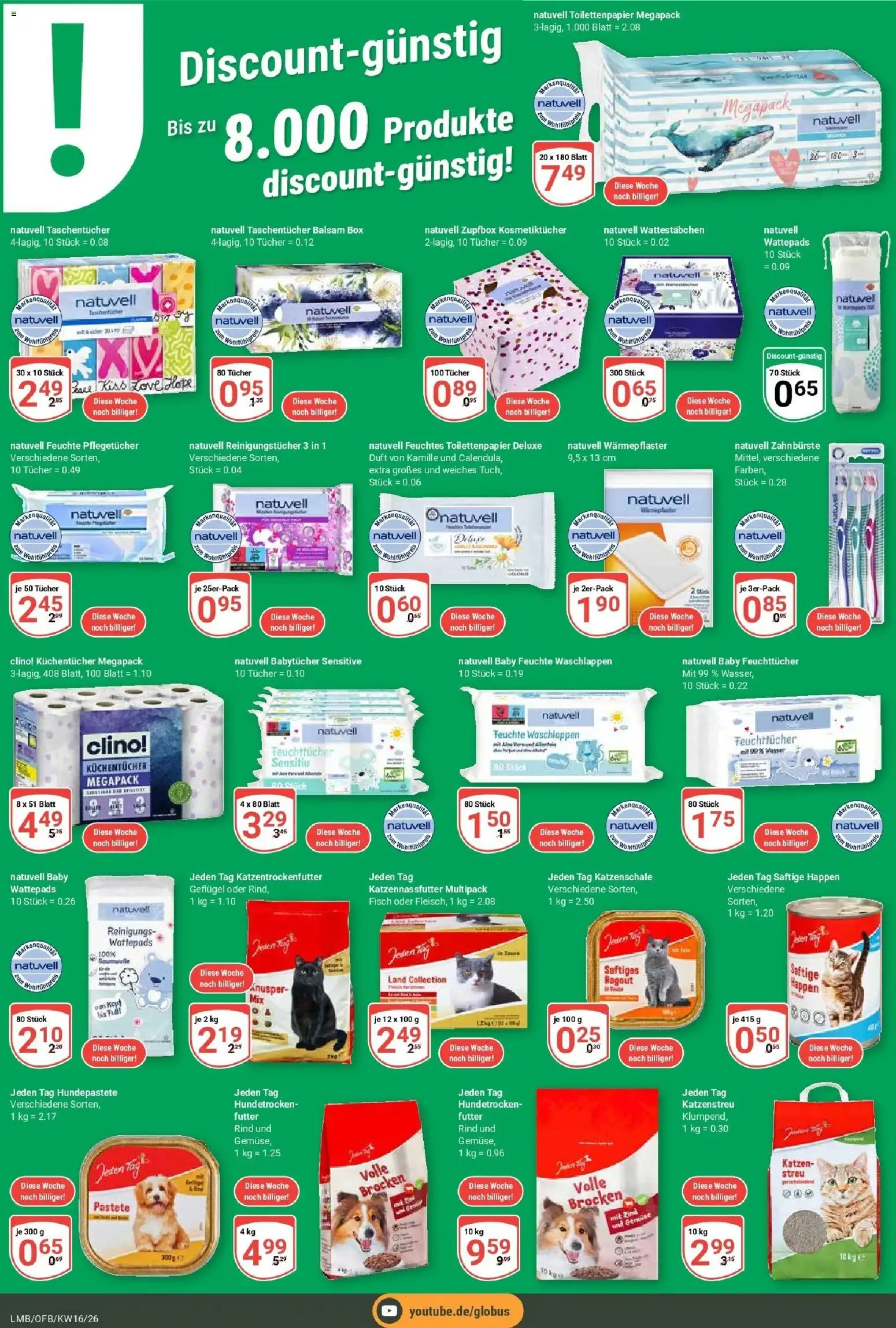 Globus Prospekt Limburg	 – gültig ab 12.04.2026 | Seite: 22 | Produkte: Box, Duft, Zahnbürste, Reinigungstücher