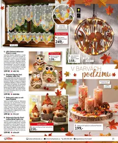 Náhled letáku Velký Košík katalog říjen od 01.10.2025 | Strana: 15 | Produkty: Podnos, Figurky, Svíčky, Dekorace