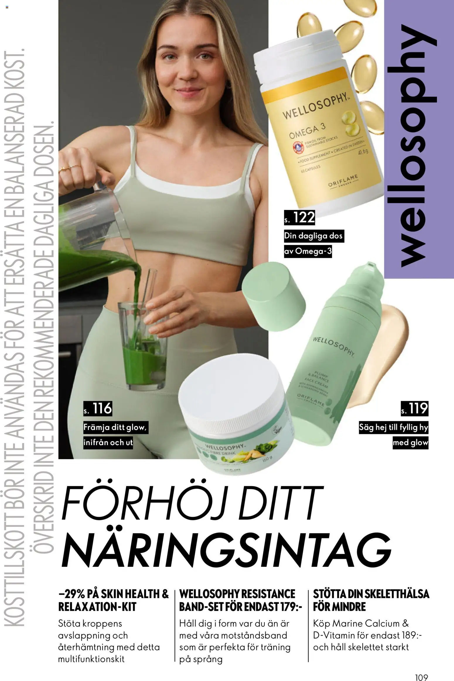 Oriflame reklamblad aktuell från 31.12.2025 | Sida: 109 | Produkter: Såg, Set, Häll
